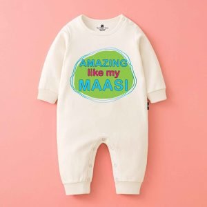 The Peppy Tend 100% Cotton Knit Full Sleeves Amazing Like My Maasi Printed Full Romper