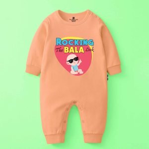 The Peppy Tend 100% Cotton Knit Full Sleeves Rocking The Bala Look Printed Full Romper