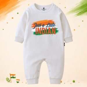 The Peppy Tend 100% Cotton Knit Full Sleeves Just a Little Indian Printed Full Romper