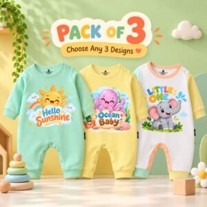 Build Your Own 3-Pack- Full Rompers