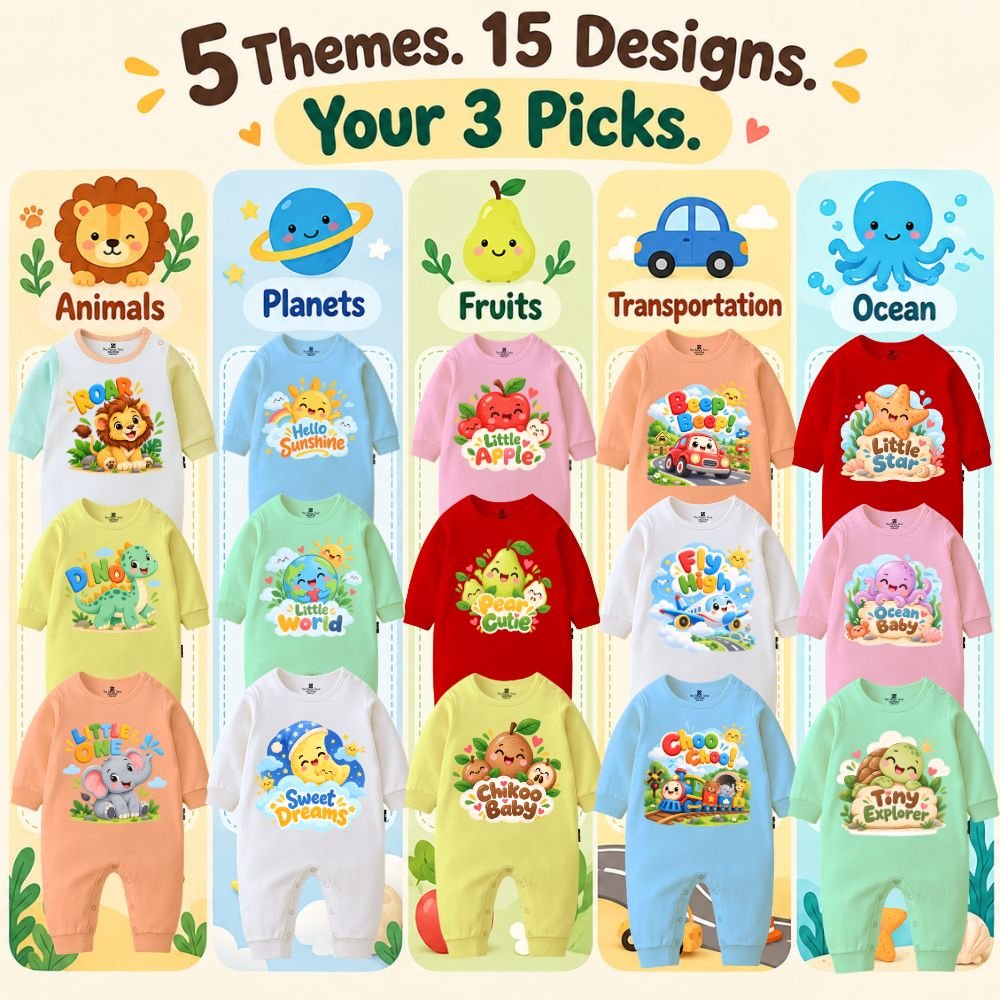 Build Your Own 3-Pack- Full Rompers - Image 2