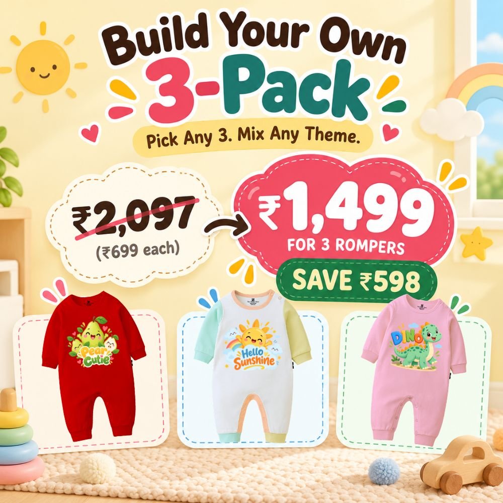 Build Your Own 3-Pack- Full Rompers - Image 3