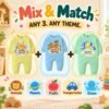 Build Your Own 3-Pack- Full Rompers - Thumbnail Image 4