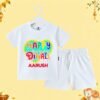 The Peppy Tend 100% Cotton Knit Half Sleeves Happy Diwali Printed T-Shirt Shorts Set - Thumbnail Image 1