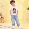 The Peppy Tend 100% Cotton Knit Half Sleeves Tiny Boss Printed T-Shirt - Thumbnail Image 2