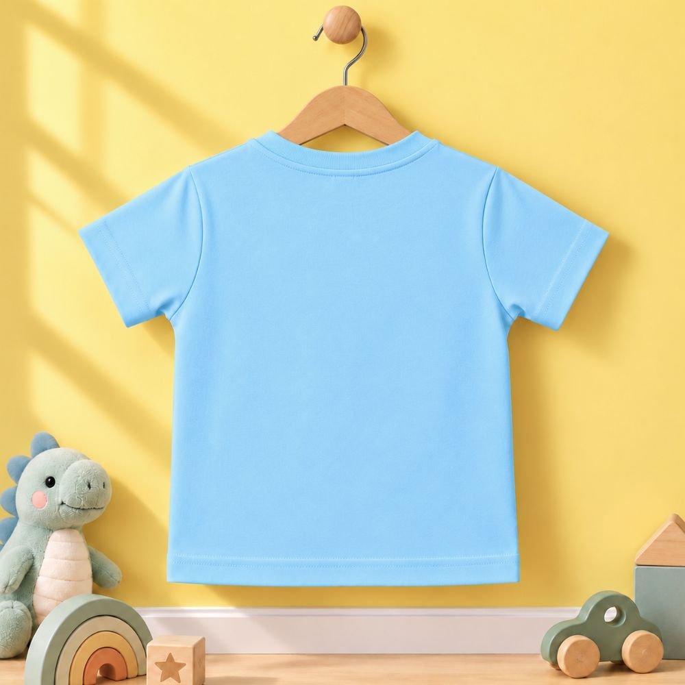 The Peppy Tend 100% Cotton Knit Half Sleeves Mini Superstar Printed T-Shirt - Image 3