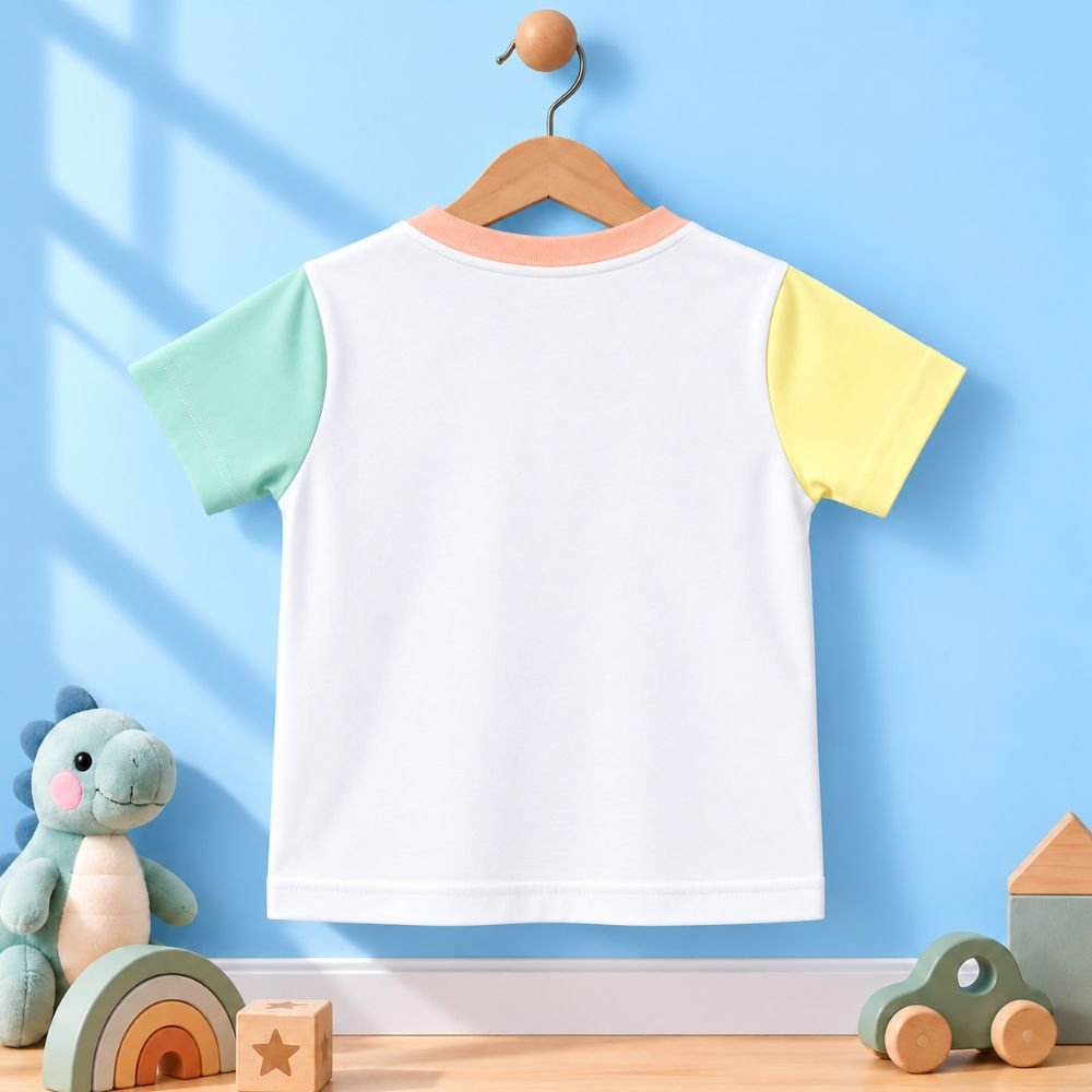 The Peppy Tend 100% Cotton Knit Half Sleeves Be a Wild One Chase Big Dreams Printed T-Shirt - Image 3