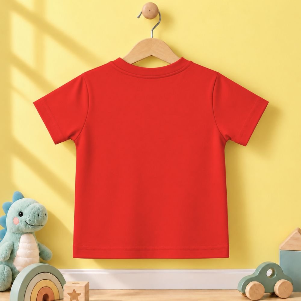 The Peppy Tend 100% Cotton Knit Half Sleeves Play All Day Printed T-Shirt - Image 3