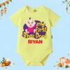 The Peppy Tend 100% Cotton Knit Half Sleeves My First Bhai Dooj Printed Half Onesie - Thumbnail Image 1