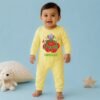 The Peppy Tend 100% Cotton Knit Full Sleeves Rocking My Diwali Look Printed Full Romper - Thumbnail Image 2