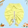 The Peppy Tend 100% Cotton Knit Full Sleeves Happy Diwali Printed Kurta Dhoti Set - Thumbnail Image 3