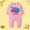 The Peppy Tend 100% Cotton Knit Full Sleeves Choti Fuljadi Printed Full Romper - Thumbnail Image 1
