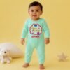 The Peppy Tend 100% Cotton Knit Full Sleeves Ghar Ki Lakshmi Printed Full Romper - Thumbnail Image 2