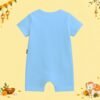The Peppy Tend 100% Cotton Knit Half Sleeves Can't Keep Calm It's My 1st Diwali Printed Half Romper - Thumbnail Image 3