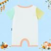 The Peppy Tend 100% Cotton Knit Half Sleeves My First Diwali Boy Printed Half Romper - Thumbnail Image 3