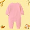 The Peppy Tend 100% Cotton Knit Full Sleeves Choti Fuljadi Printed Full Romper - Thumbnail Image 3