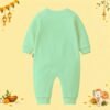 The Peppy Tend 100% Cotton Knit Full Sleeves My 1st Diwali Boy Printed Full Romper - Thumbnail Image 3